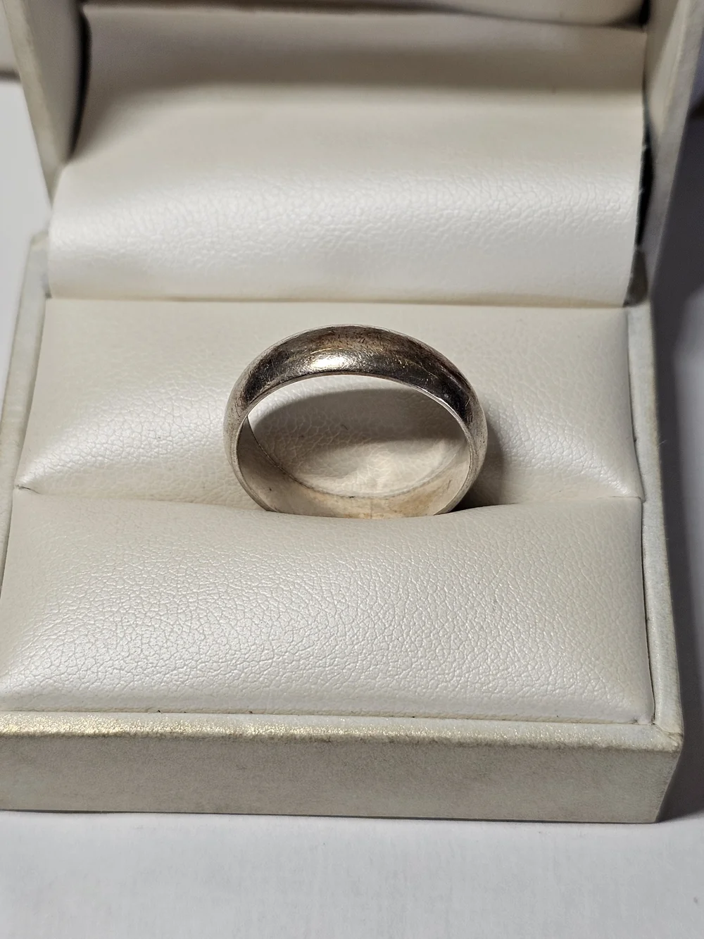 Classic Sterling Silver 925 Men's Band Ring - Size 9¼